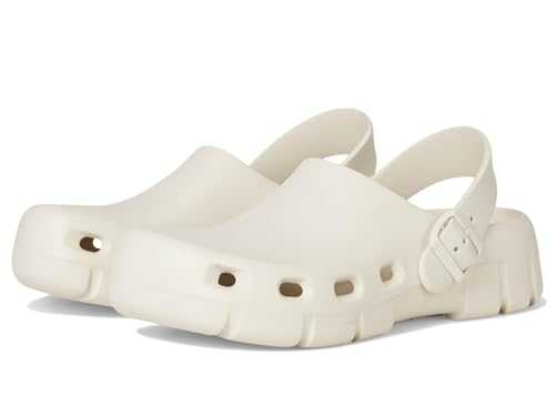 Birki Flow EVA (Unisex) Clog, Eggshell, 8-8.5 US Women, Eggshell, 8-8.5 Women/6-6.5 Men