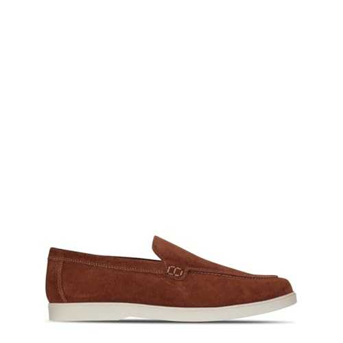 Fabric Mens Suede Loafers Slip On