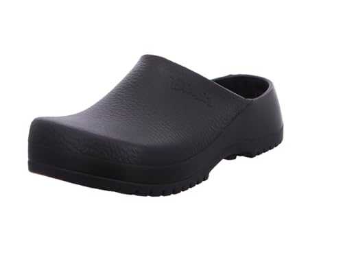 Super Birki Fusion Clog, Black, 12-12.5 Women/10-10.5 Men