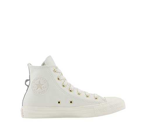 All Star Hi Trainers White Mono Gold - 6.5 UK