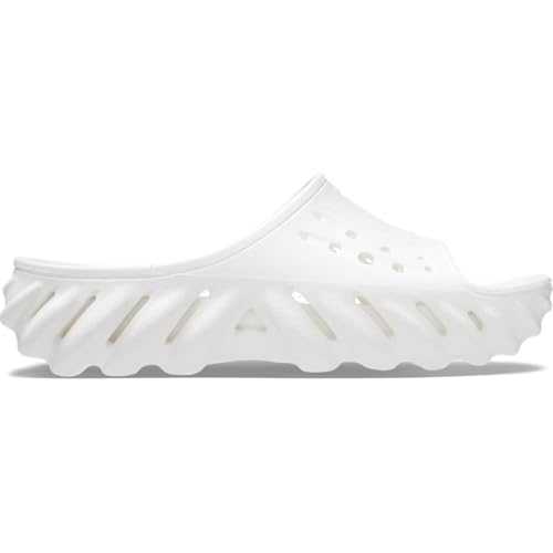 Unisex-Adult Echo Slide, White, 8 UK Men / 10.5 UK Women