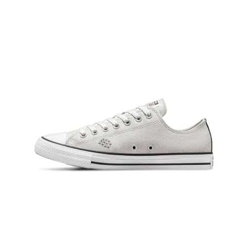 Chuck Taylor All Star Low Top Unisex Shoes, Barely Grey 9 UK