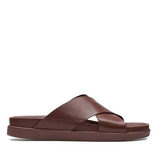 Sunder Wave Leather Sandals In