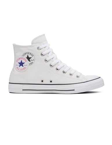 Ctas Hi Vintage Ankle Boots in White Canvas Man