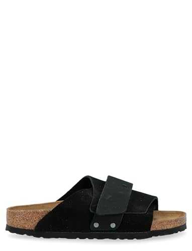 Birkenstock Kyoto 1022566 Black Suede Nubuck Leather - 45, Black, 11 UK