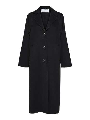 SELECTED FEMME Women's Slfnew Tama Handmade Wool Coat B Noos