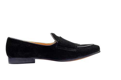 Mens Vintage Double Monk Strap Real Leather Shoes Suede Leather 2 Tone Loafers