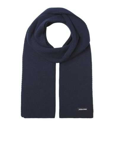 JACK & JONES Men's Knit Scarf Fashion Neck Wrap Cosy Soft Timeless Winter Scarf