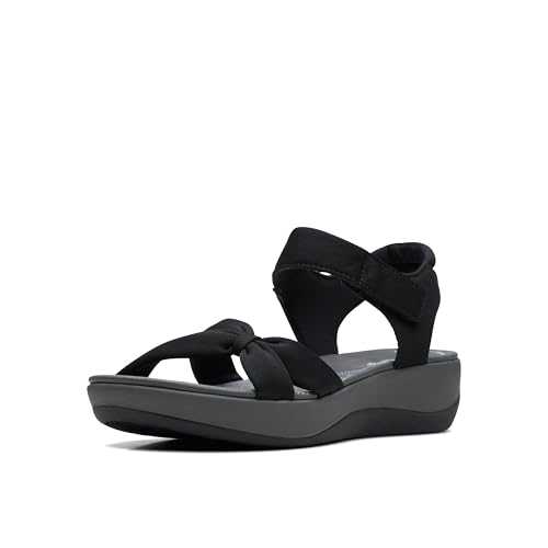 Clarks(クラークス) Women's アーラショア アンクルストラップ 軽量 歩きやすい Sandal
