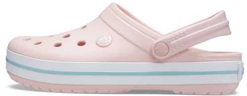 Unisex Crocband Clog, Pink Rose, 11 UK