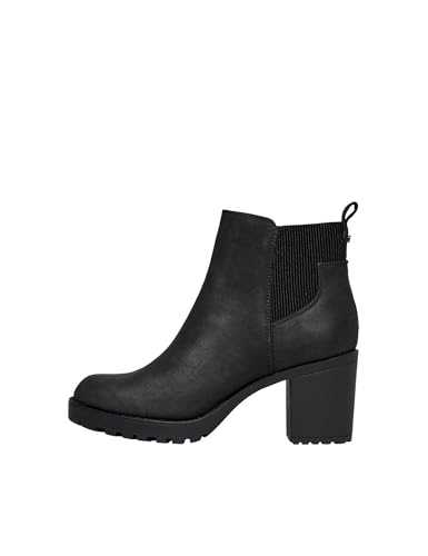 ONLY Women Chelsea Boots with Heel | Ankle Shoes | Bootie Boots Without Closure ONLBARBARA