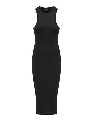 ONLY Women's Onlbelfast S/L Midi Dress JRS Noos