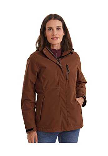 killtec Women's Functional Winter Jacket with Zip-Off Hood