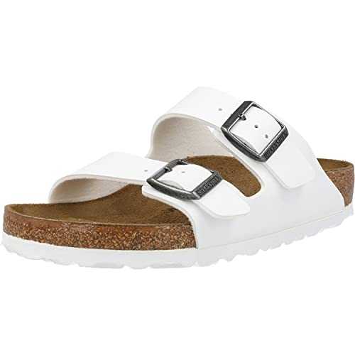 Arizona Womens Flat Sandals White
