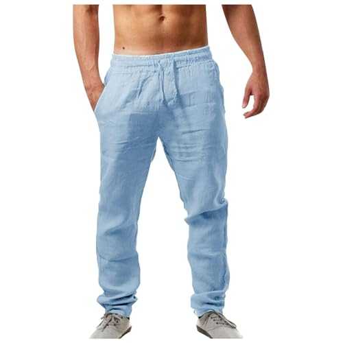 CXKOLD Tracksuit Bottoms Men Extra Long Leg Men'S Athletic-Fit 5-Pocket Stretch Twill Trouser (Available in Big & Tall) Jogging Bottoms Men Zip Pockets 29 Inch Leg 38 Inch Waist Men'S Performance