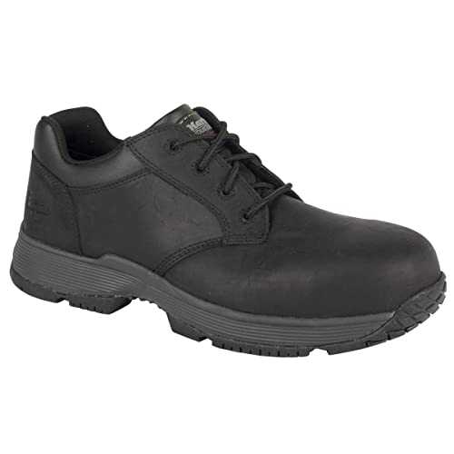Linnet Mens Safety Shoes & Trainers Black 5 UK