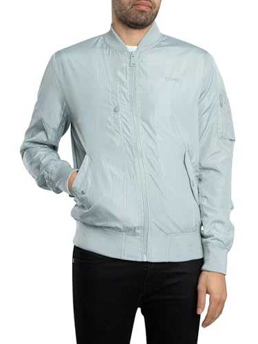 Schott Men's Airstar Lightweight Bomber Jacket, Cloud