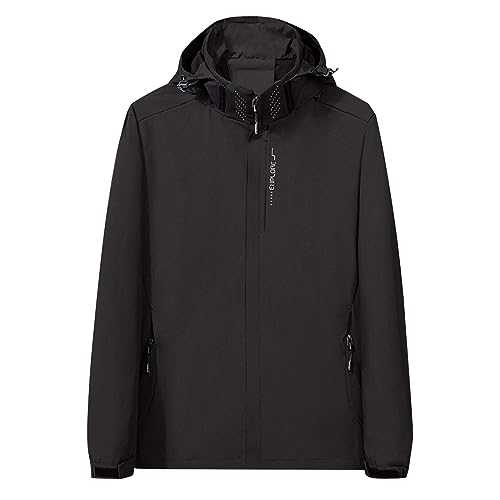 Women's Lightweight Waterproof Jacket Sale Clearance Hooded Sunscreen Coat Outdoor Running Jacket Solid Casual Windbreak Outwear Solid Loose Fit Sports Jacket Outwear Softshell Coats Hiking Raincoat