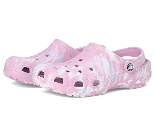 Womens Marble Breathable Slip On Clogs Sandal