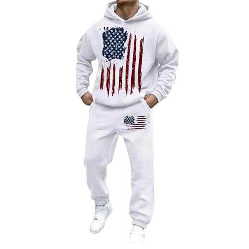 Cocila Men's Casual Fashion Loose 3D Printed Hoodie Pant Set Penguin Suits Black Tracksuit Bottoms Mens Tapered Mens Jogging Bottoms Multipack Men'S Hoodie Set Casual