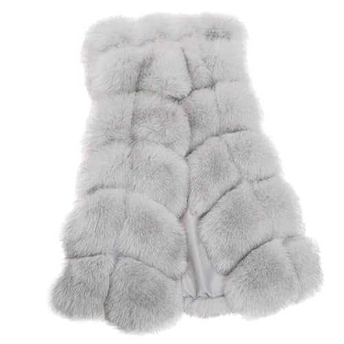 Zeiayuas Fleece Gilet for Women UK Sale Clearance Faux Fur Gilets Teddy Bear Zip Up Vest Sherpa Fluffy Waistcoat Body Warmer Fuzzy Cozy Gilets Ladies Winter Warm Jacket Sleeveless Coat Outwear