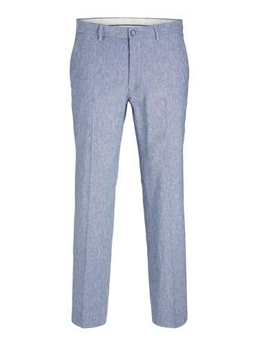 JACK & JONES Men's Jprriviera Linen Trouser Slim Fit Sn