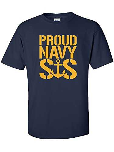 ZeroGravitee Proud Navy Sister Short Sleeve T-Shirt in Navy - Blue - Large