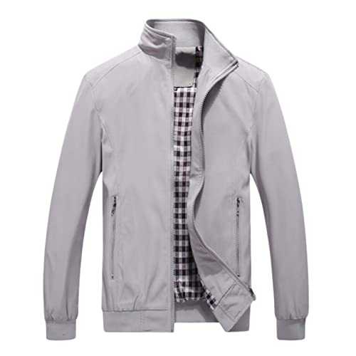 Men's Jackets Mens Summer Bomber Jackets Casual Lightweight Windbreaker Sports Jacket Cargo Outwear Mens Windbreaker Jacket Mens Coats Windbreaker Summer Sportswear