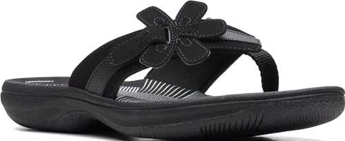 Womens Breeze Sea Flip-Flop Sandals - Comfortable Flip Flop with Adjustable Hook and Arch Support - Casual Summer Wearing Cloudsteppers for Everyday