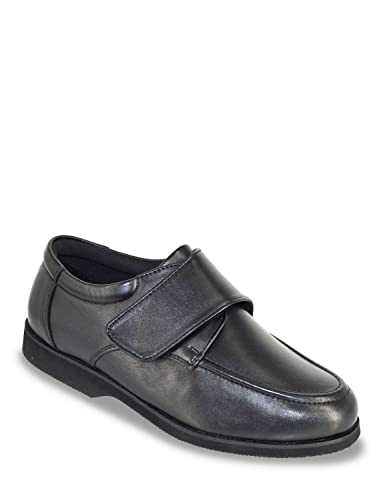 Chums Men's Wide Fit Touch Fasten Leather Shoe