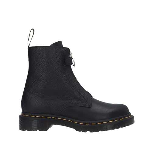 Unisex's bovver Boots, Black, 6.5 UK