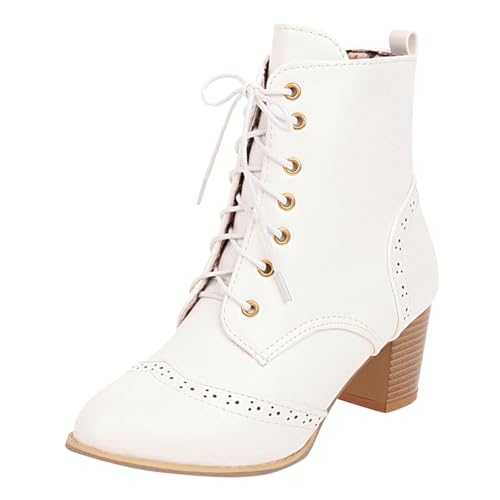 Ankle Boots for Women Suede Chunky Wide Fit Ladies Boots Extra Wide Fitting Boots for Women UK Black Flat Boots Winter Style Boots for Women UK