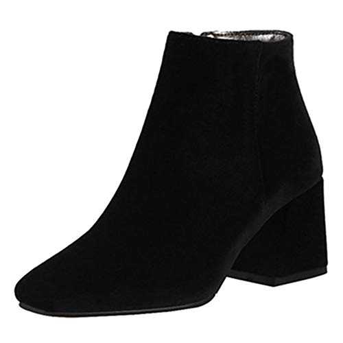 CUTEHEELS Women Fashion Velvet Ankle Boots