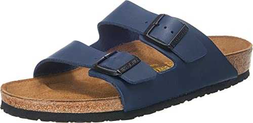 ARIZONA Birko-Flor Wide, Men's Sandals, Blue, 5.5 UK (39 EU)