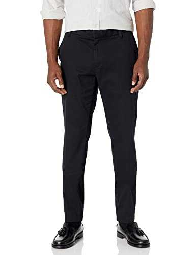 Amazon Essentials Men's Slim-Fit Wrinkle-Resistant Flat-Front Stretch Chino Trousers