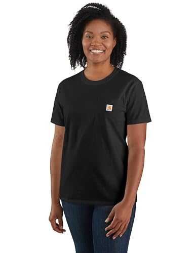 Carhartt Damen T-Shirt Workw Pocket S/S T-Shirt White