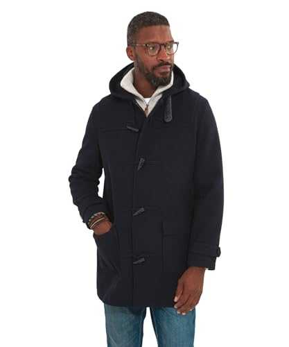Joe Browns Men's Classic Navy Twill Duffle Coat