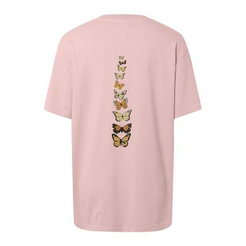 Women Plus Size Butterfly Casual T Shirt Tops Glitter