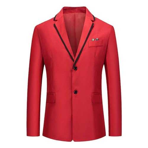 Mens Stylish Casual Patchwork Business Wedding Party Outwear Coat Suit Tops Costume Pieces Men Casual Blazer Suit Jacket Sport Coats & Blazers