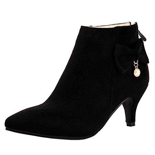 Lydee Women Sweet Ankle Boots Kitten Heels