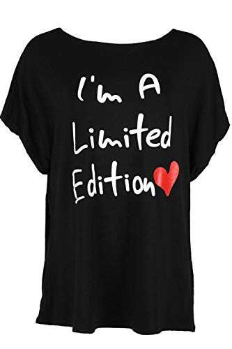 Fashion Star Women I`m a Limited Edition Baggy Tshirt Top