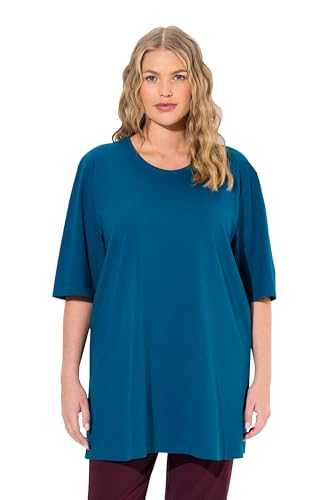 Ulla Popken Women's T-Shirt, Rundhalsausschnitt, Relaxed, Halbarm