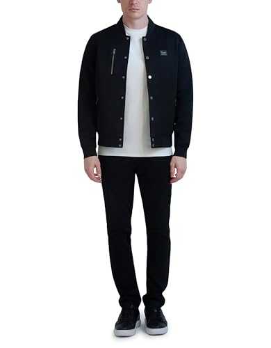 KARL LAGERFELD Men's Paris Camo Bomber Jacket