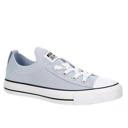 Unisex Chuck Taylor All Star Shoreline Knit Sneaker - Lace up Closure Style - Light Blue White