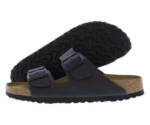 Men's Arizona Sandals, Black/Black, 7 Women/5 Men