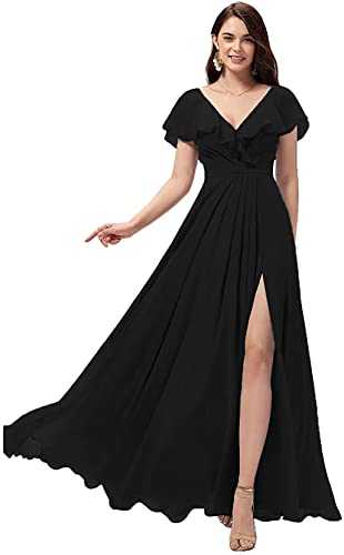 Smileven Women's Mermaid Sequin Prom Dresses Long Spaghetti Straps Sparkly Formal Evening Party Gowns