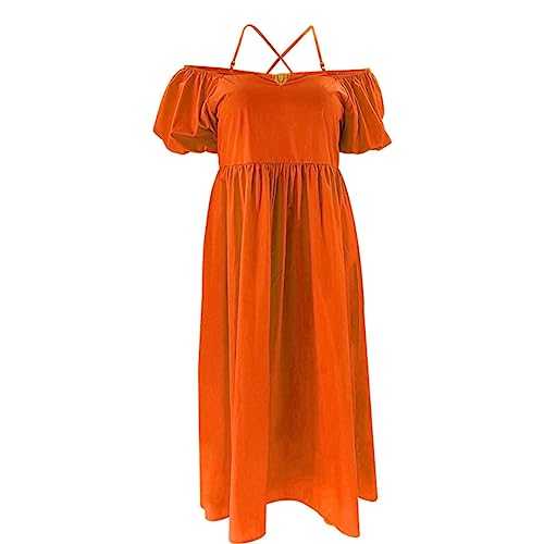 AMDOLE Deals of The Day Dresses for Women UK Elegant Maxi Dress Size 18 20 Party Dress for Women Dresses for A Wedding Guest Beach Dresses for Women Casual Summer Clearance Flash Deals of The Day