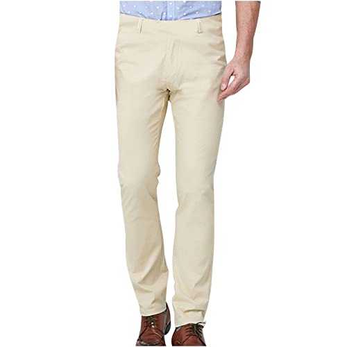 NUSGEAR Mens New Pants Suit Trousers Casual UK Clearance Business Formal Office Work Slim Fit Straight Leg Pants Home Outdoor Daily Holiday Smart Work Commuter Gym Leisure Fashion Printing Pants