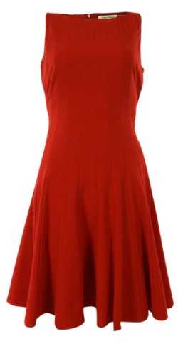 Calvin Klein Women's Plus Size Sleeveless Fit and Flare Dress