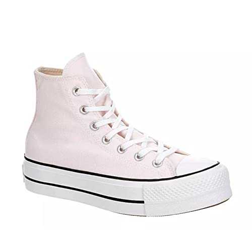 Unisex-Adult CTAS Lift Hi White/Black/White Sneaker